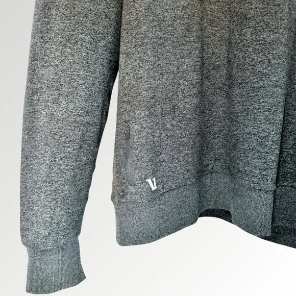 vuori Men's Ponto Performance Crew in Charcoal Heather - XL - Picture 5 of 15